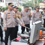 Antisipasi Bencana Alam dan Cuaca Ekstrem, Kapolres Gowa Cek Sarana Prasarana Peralatan SAR