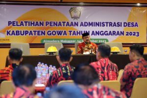 Wujudkan Penataan Administrasi, Ratusan Kades di Gowa Dilatih Menata Tapal Batas Desa