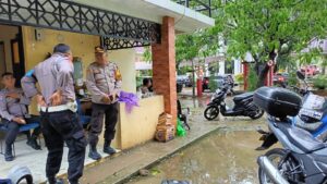 Anggota Polres Gowa Pam Kunjungan Kerja Kepala badan BNPT di Kampus II UIN Alauddin