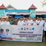 Kapolres Takalar Hadiri Gerakan Pangan Murah Serentak di Pasar Lengkese