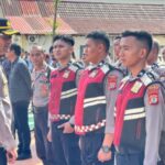 Usai Pimpin Apel, Kapolres Gowa Periksa Sikap Tampang dan Kelengkapan Surat Personel
