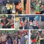 Program “Polwan Sahabat Masyarakat”, Polres Gowa Gelar Patroli Rutin dan Berbagi di Desa Taeng