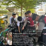Cegah Tawuran dan Penyimpangan Pelajar, Unit Patroli Perintis Presisi Samapta Polres Gowa Gelar Patroli KRYD di Sungguminasa