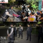 Cegah Gangguan Kamtibmas, Unit Turjawali Perintis Presisi Samapta Polres Gowa Gelar Patroli Dialogis dan Blue Light
