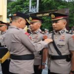 Upacara Sertijab Pejabat Utama dan Kapolsek Jajaran Polres Takalar Berlangsung Khidmat dan Penuh Semangat Pembaruan