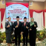 Dina Maulidah Hadiri Pelantikan Sekda Definitif Murung Raya