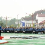 Apel Gabungan, Sekda Murung Raya Tekankan Disiplin dan Kebersihan Lingkungan Kerja